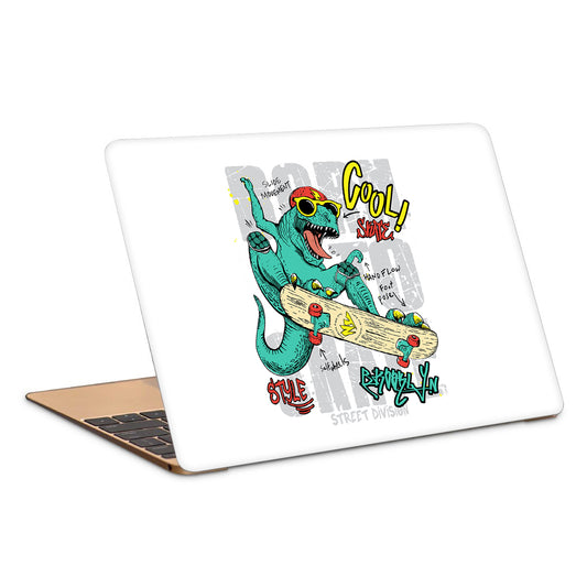 Stylish Dinosaur Artwork Laptop Skin