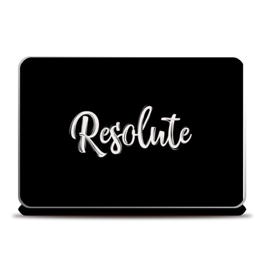 Resolute Laptop Skins
