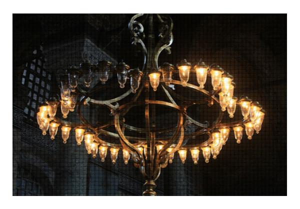 PosterGully Specials, Broken Lights at Hagia Sofia Wall Art