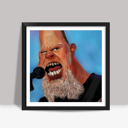 James Hetfield Metallica Caricature Artwork