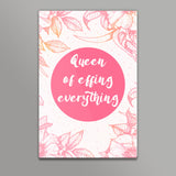 Queen of effing everything Wall Art