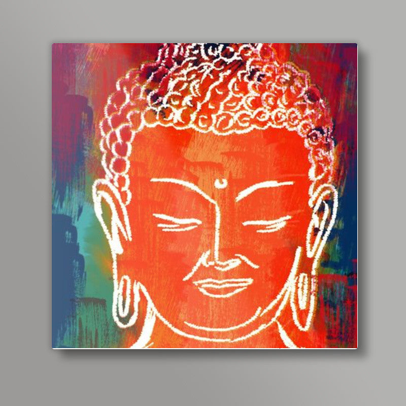 Lord Buddha Square Art Prints