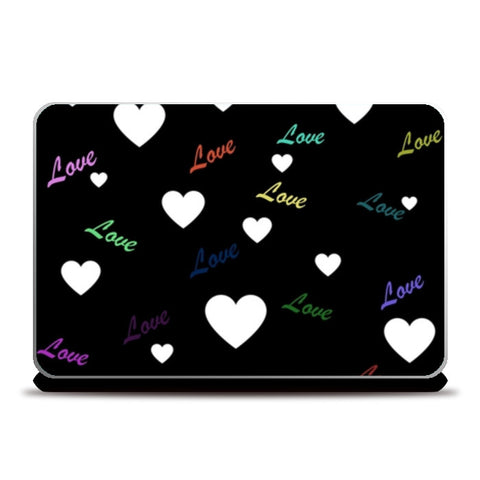 Love Hearts Laptop Skins