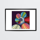 Abstract Butterfly Wall Art