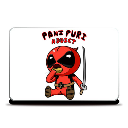 Pani Puri Addict Laptop Skins