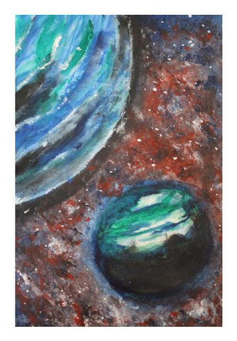 PosterGully Specials, Planets @srijanas Wall Art