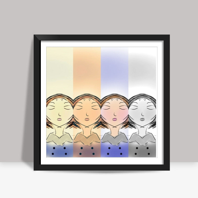 I like your blazer Square Art Prints