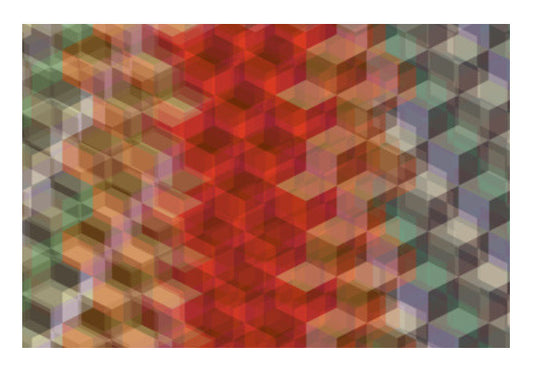 Wall Art, Geometric Bokeh Wall Art