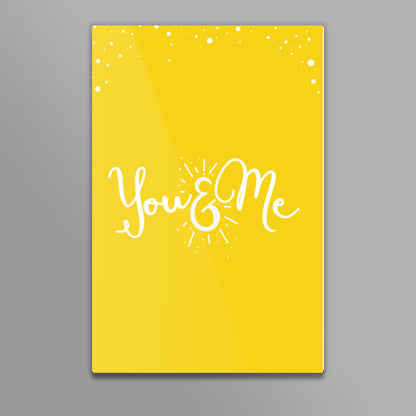 you and me Wall Art