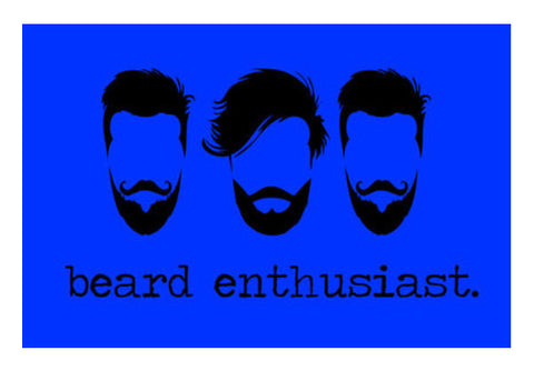 Beard Enthusiast Art PosterGully Specials