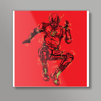 The Flash Square Art Prints