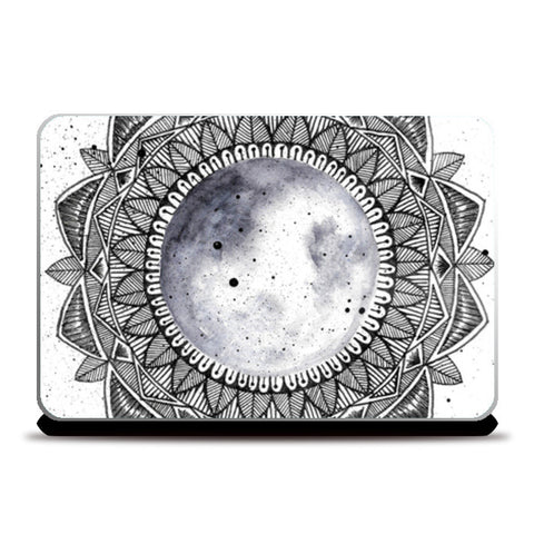 Moon Mandala Laptop Skins
