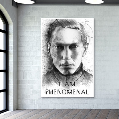 I am phenomenal Wall Art