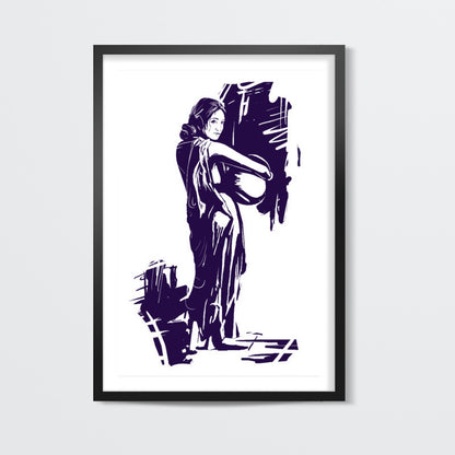 Pot Women Wall Art | Raviraj Kumbhar