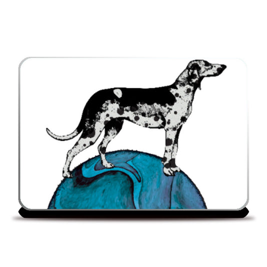 Laptop Skins, A Dog's World Laptop Skin | Lotta Farber, - PosterGully