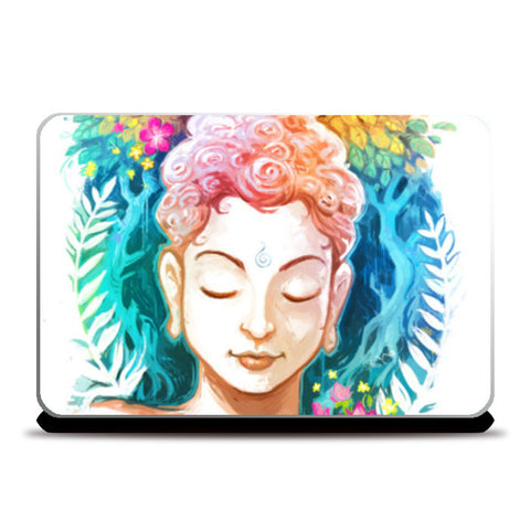Peaceful Buddha Laptop Skins