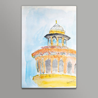 Taj Mahal Gate Wall Art