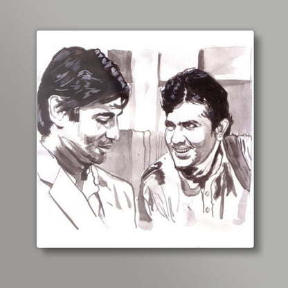 Zindagi badi honi chahiye, lambi nahin Square Art Prints