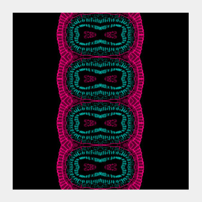 Square Art Prints, Plank-tonic Psych-e-delic ! Square Art Prints