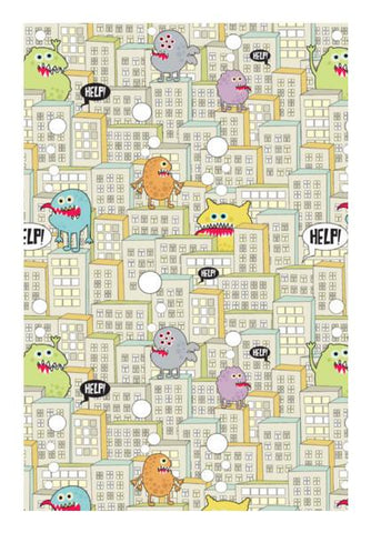 PosterGully Specials, MONSTER ATTACK Wall Art