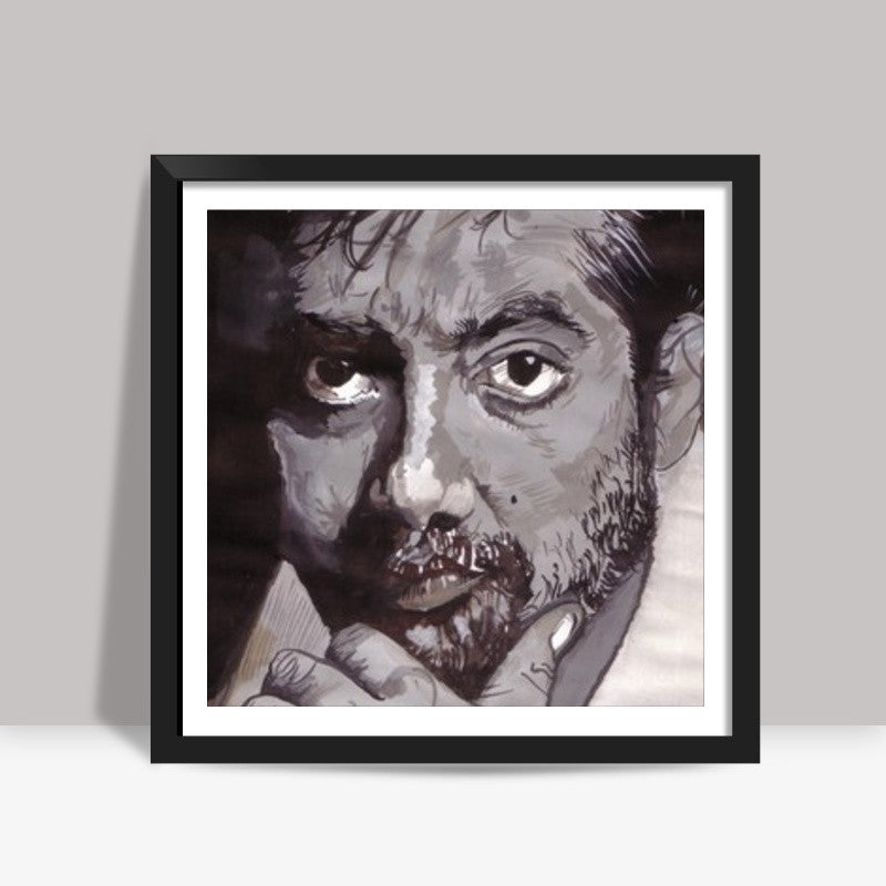 Bollywood director Anurag Kashyap is a passionate filmmaker Square Art Prints