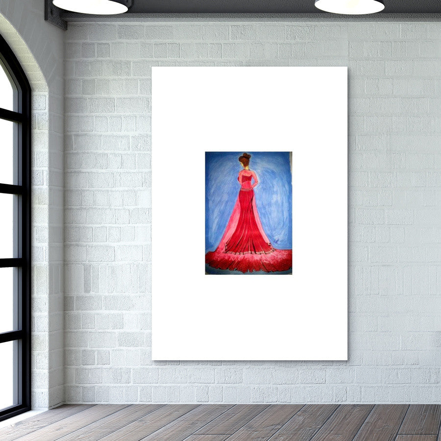 Indian Girl Wall Art