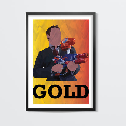 Ari Gold Wall Art