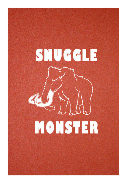 Wall Art, Snuggle Monster Wall Art