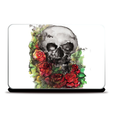 a skull symbolize our morality and deaths relationship to life. Laptop Skins