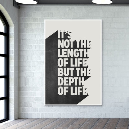 DEPTH OF LIFE. Wall Art