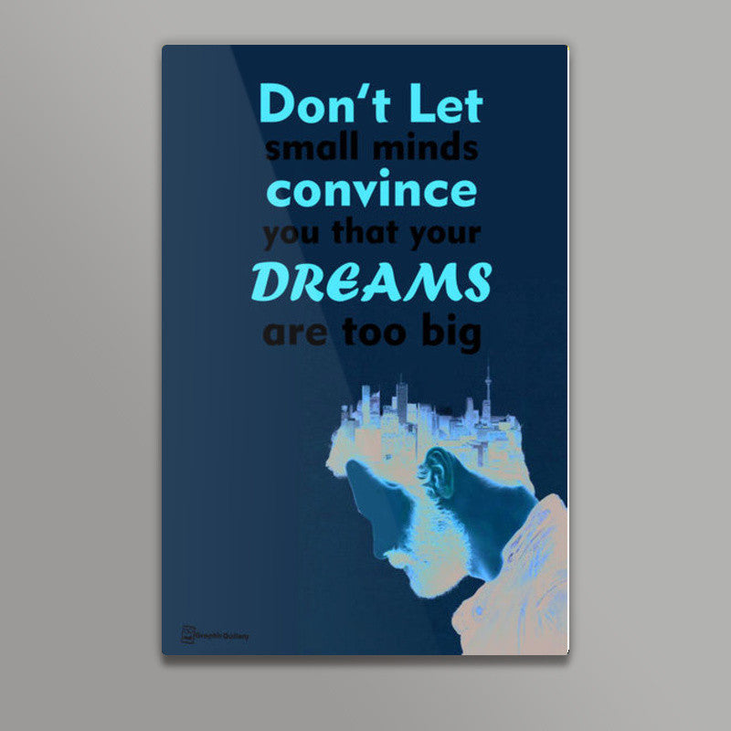 Dream Quote 2 Wall Art