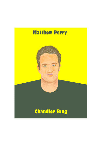 Wall Art, Chandler Bing - Friends - Gagandeep Singh, - PosterGully