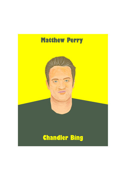 Wall Art, Chandler Bing - Friends - Gagandeep Singh, - PosterGully