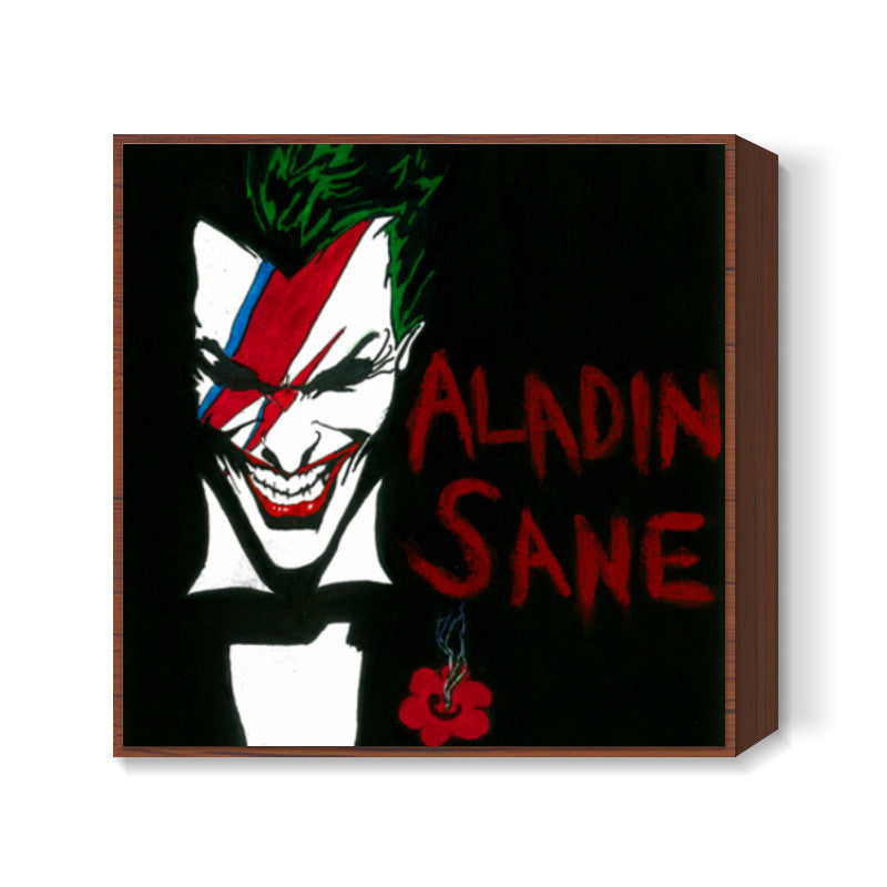 DC worlds Aladin Sane Square Art Prints