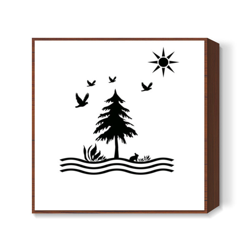 Wild Square Art Prints