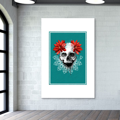 Flowers in my Head Wall Art