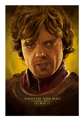 Game Of Thrones - Tyrion The Imp Art PosterGully Specials