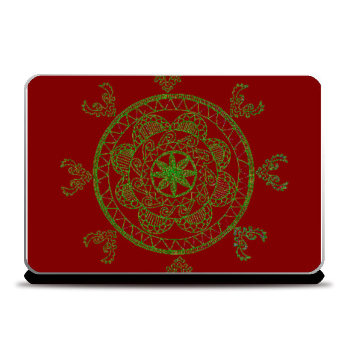 Laptop Skins, Mandalaredskin|Megs, - PosterGully