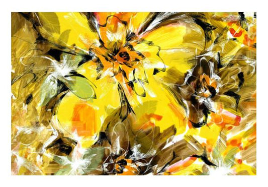 PosterGully Specials, Abstract Flower Wall Art