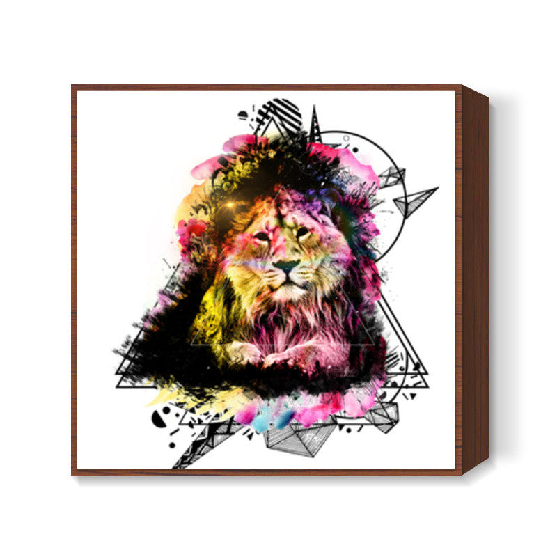 The Lion Square Art Prints