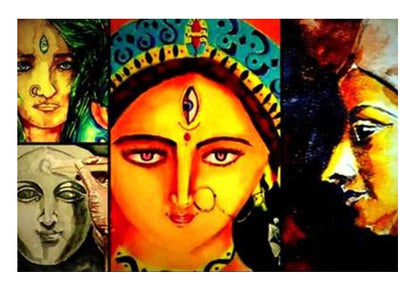 Wall Art, DURGA MA Wall Art