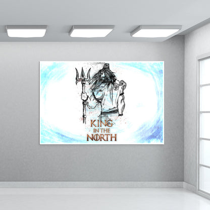 North King Shiva Wall Art