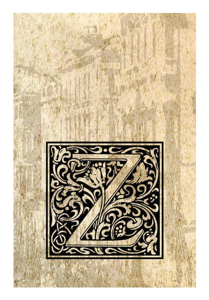 Ornate Z Wall Art