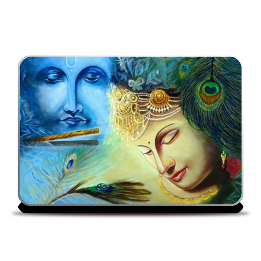 Radhe Krishna Laptop Skins