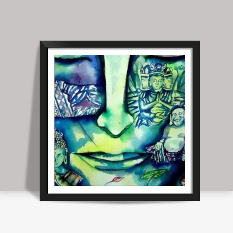 buddha Square Art Prints