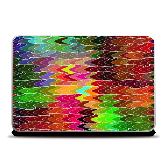 Laptop Skins, Color Wobble Laptop Skins