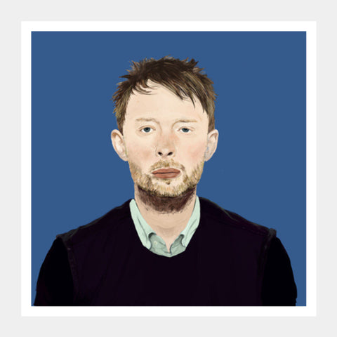 Thom Yorke Square Art Prints PosterGully Specials