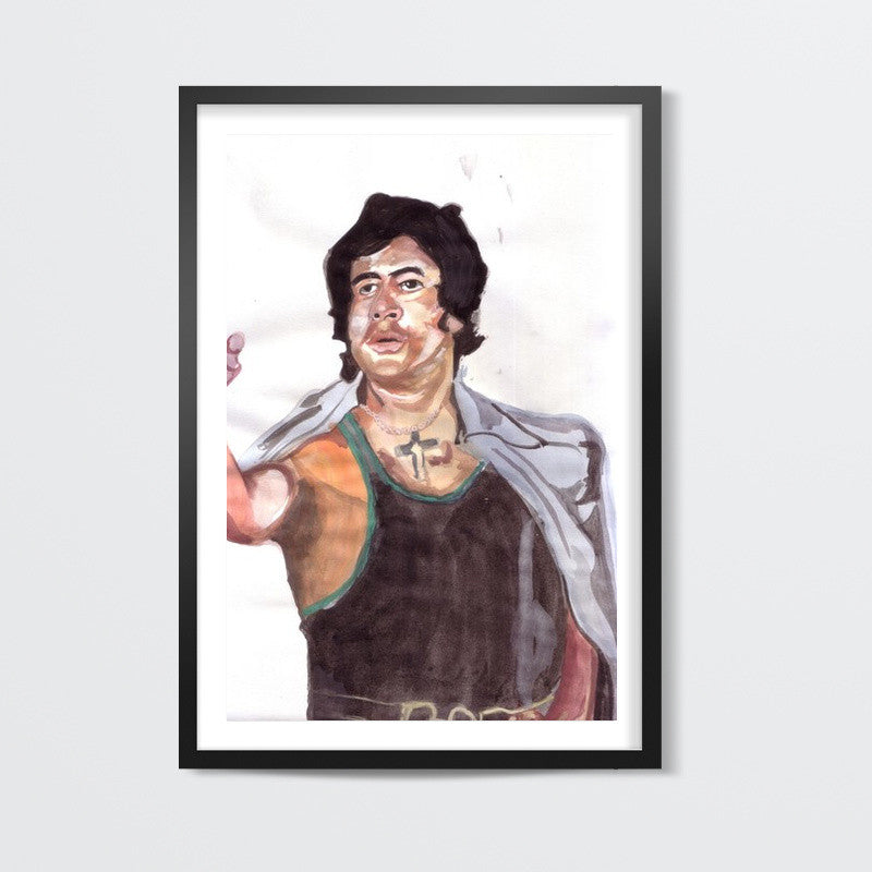 Bollywood superstar Amitabh Bachchan takes a stand Wall Art