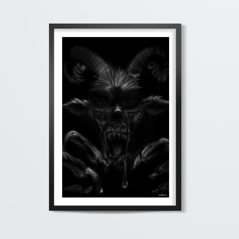 Macabre Devil Wall Art