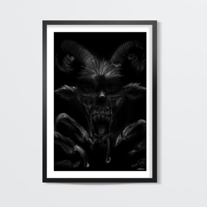 Macabre Devil Wall Art